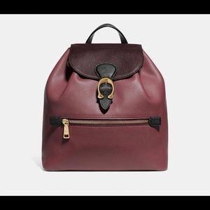 Coach  Evie Backpack In Colorblock Leather